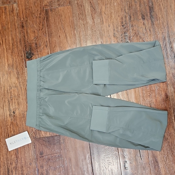 ATHLETA ATTITUDE PANT  BALI GREEN NEW WITH TAGS SIZE 0 LIGHTWEIGHT TRAVEL HIKING - Picture 10 of 12